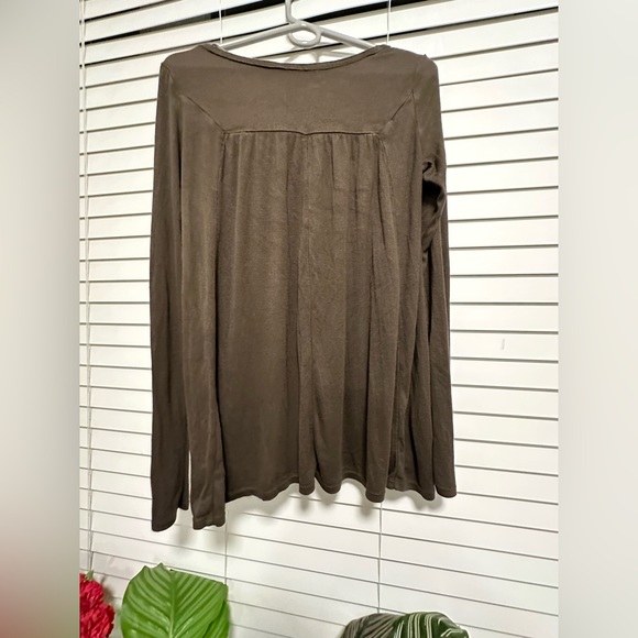 We The Free Ladies Tunic Top Long Sleeve Ribbed Casual Longer Shirt, Small - Picture 2 of 4